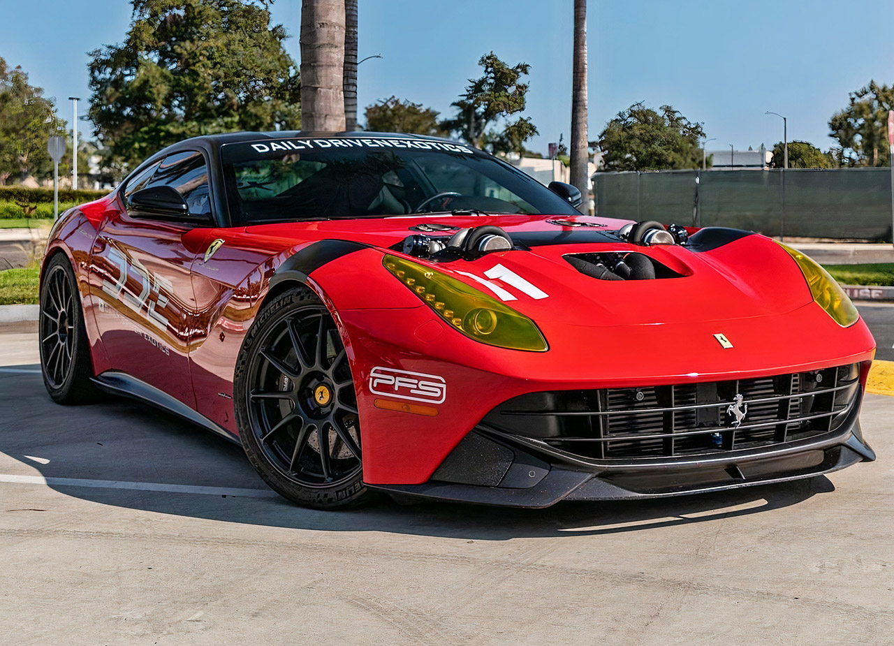 ESTE É O FERRARI F12 MAIS SELVAGEM JÁ CRIADO: MAIS DE 1.500 CV COM DOIS ENORMES TURBOS, foto 1