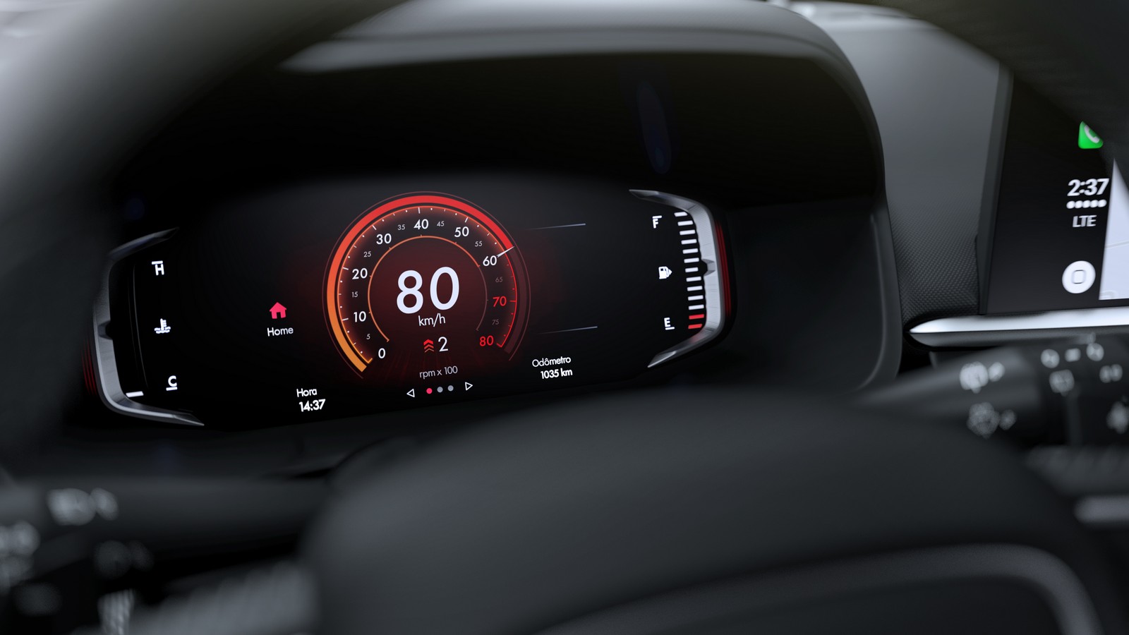 FIAT APRESENTA INTERIOR DO NOVO SUV PULSE, foto 1