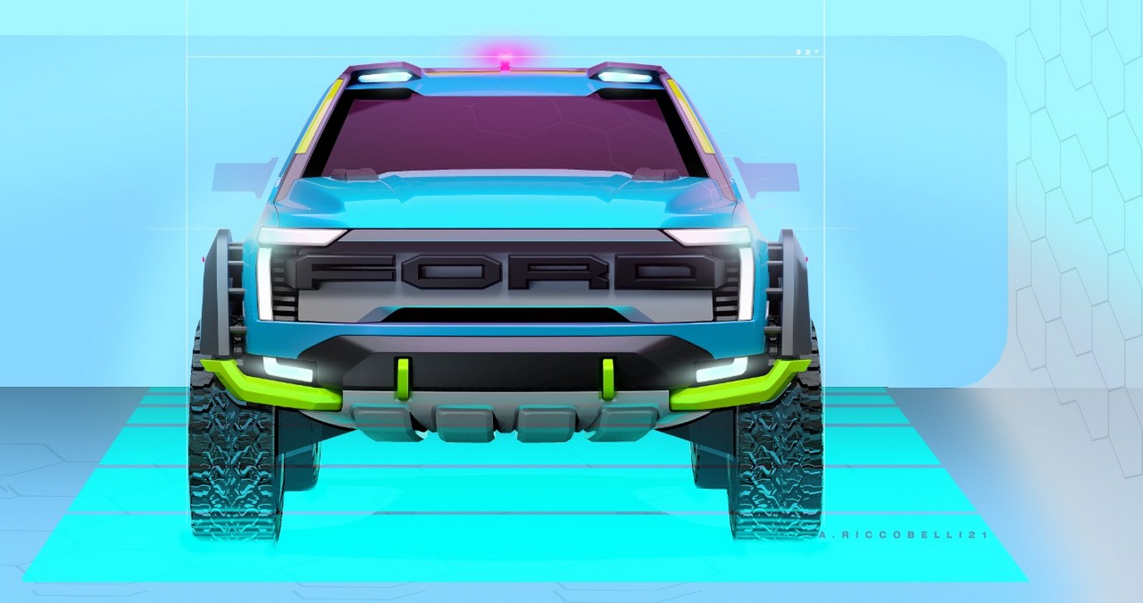 FORD F-150 ROCKET LEAGUE EDITION: UMA PICK-UP DE VIDEOGAME NO MUNDO REAL, foto 3