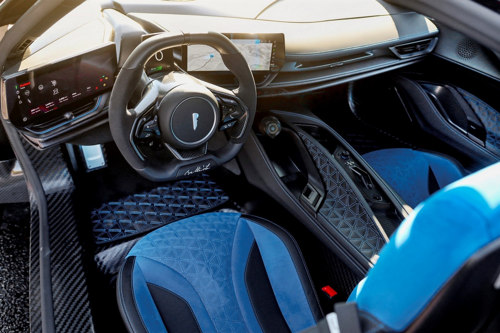 PININFARINA BATTISTA: O HYPERCAR ELÉTRICO ITALIANO SAI PELAS ESTRADAS DA CALIFÓRNIA, foto 8