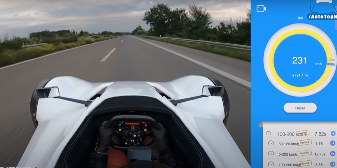 BAC MONO: O MONOLUGAR BRITÂNICO VOANDO NA AUTOBAHN, foto 1
