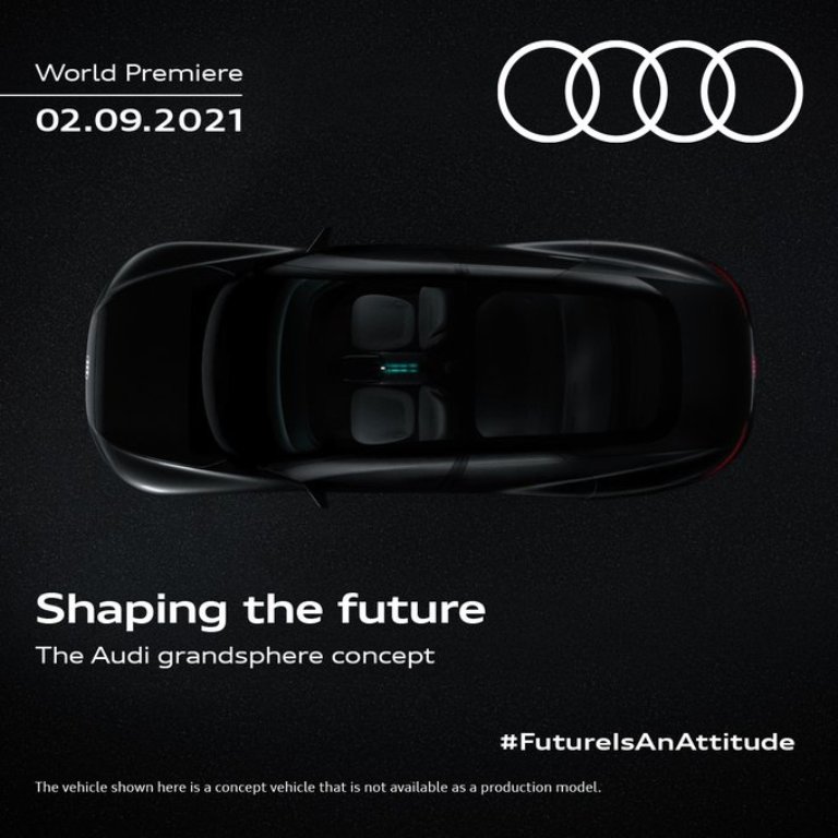 AUDI GRANDSPHERE: UM ADIANTAMENTO PRÉVIO À ESTREIA DO NOVO CARRO ELÉTRICO FUTURISTA DE INGOLSTADT, foto 1