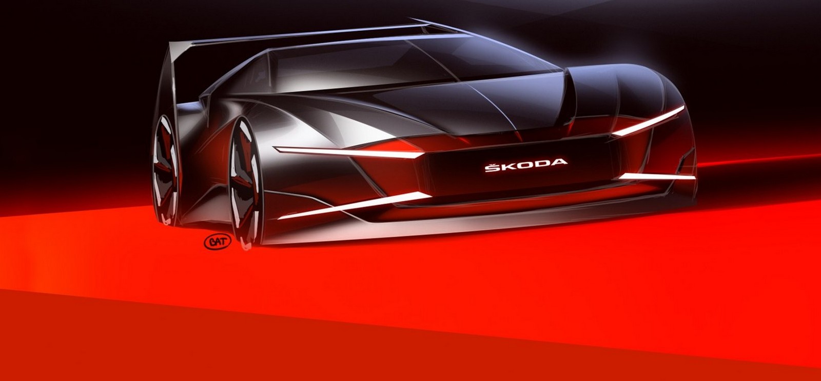 SKODA FERAT CONCEPT: ASSIM PODERIA SER UM SUPERCARRO DA MARCA CHECA, foto 1