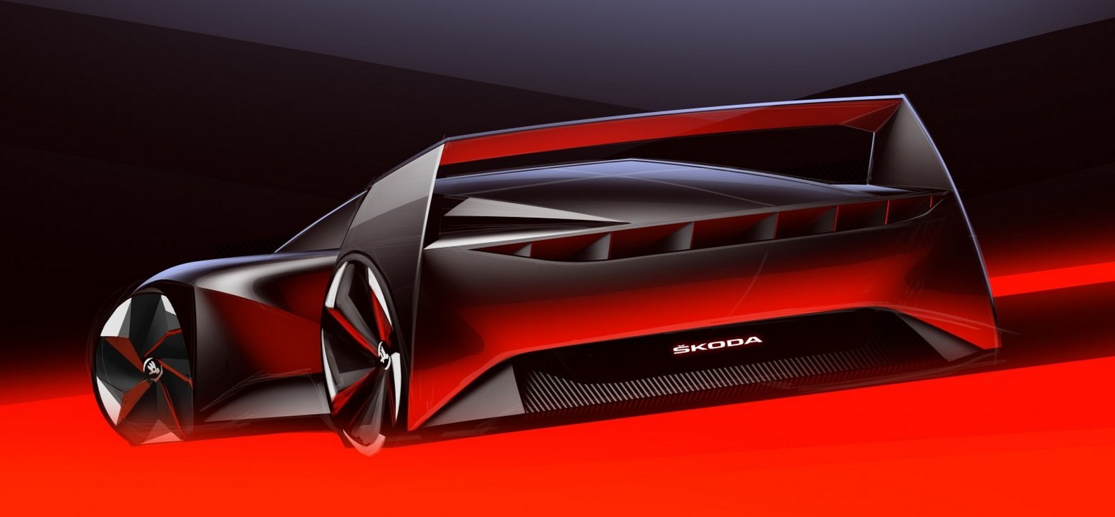 SKODA FERAT CONCEPT: ASSIM PODERIA SER UM SUPERCARRO DA MARCA CHECA, foto 2