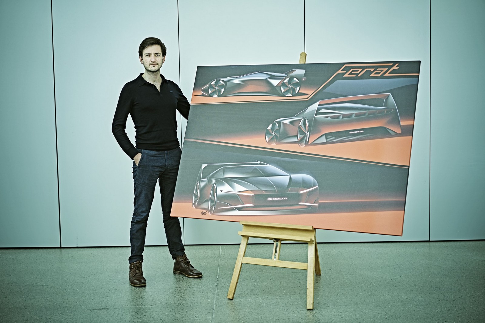 SKODA FERAT CONCEPT: ASSIM PODERIA SER UM SUPERCARRO DA MARCA CHECA, foto 6