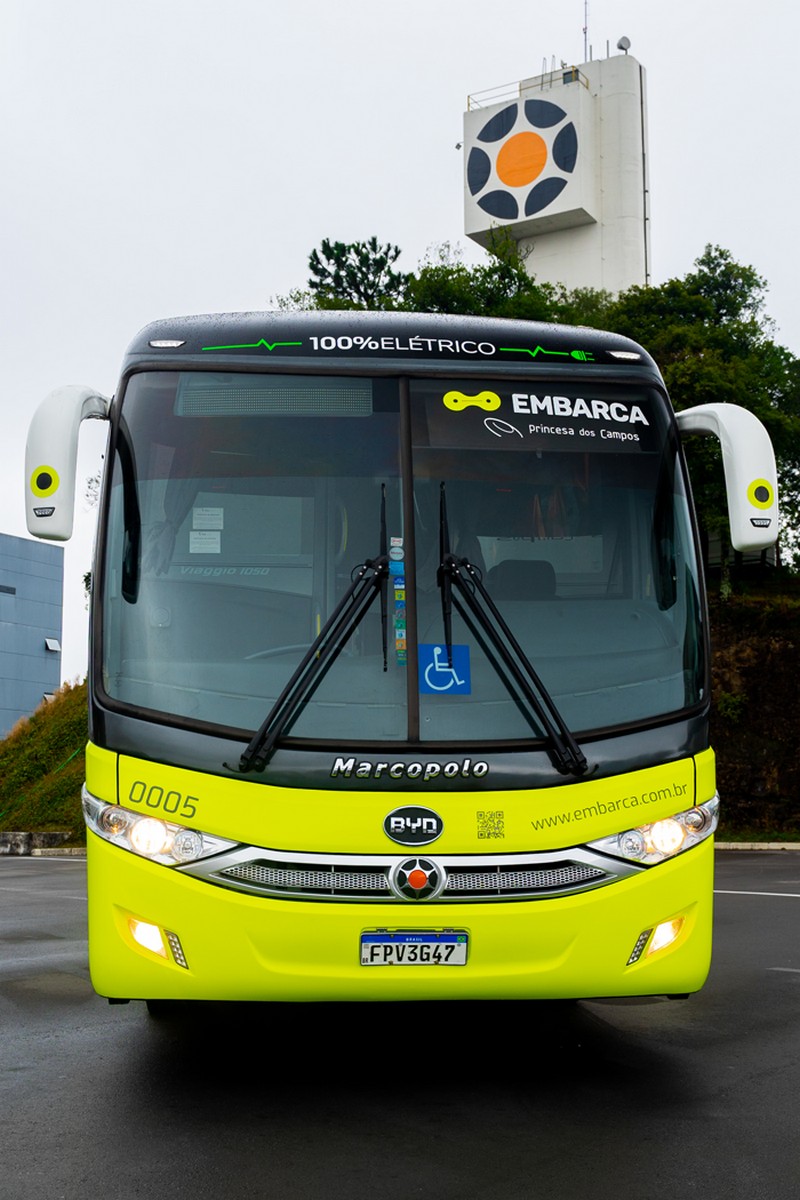 EMBARCA, PRINCESA DOS CAMPOS, BYD E MARCOPOLO INICIAM OPERAÇÃO COM ÔNIBUS RODOVIÁRIO INTERMUNICIPAL 100% ELÉTRICO, foto 4