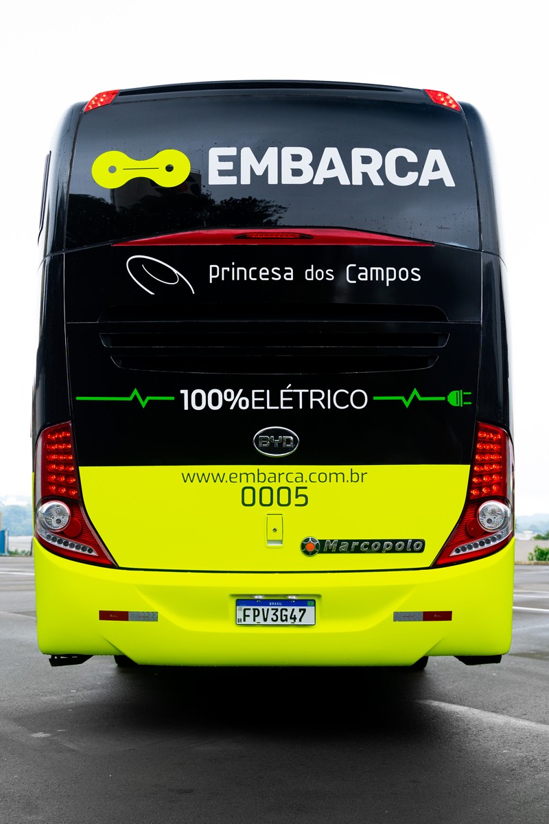 EMBARCA, PRINCESA DOS CAMPOS, BYD E MARCOPOLO INICIAM OPERAÇÃO COM ÔNIBUS RODOVIÁRIO INTERMUNICIPAL 100% ELÉTRICO, foto 5
