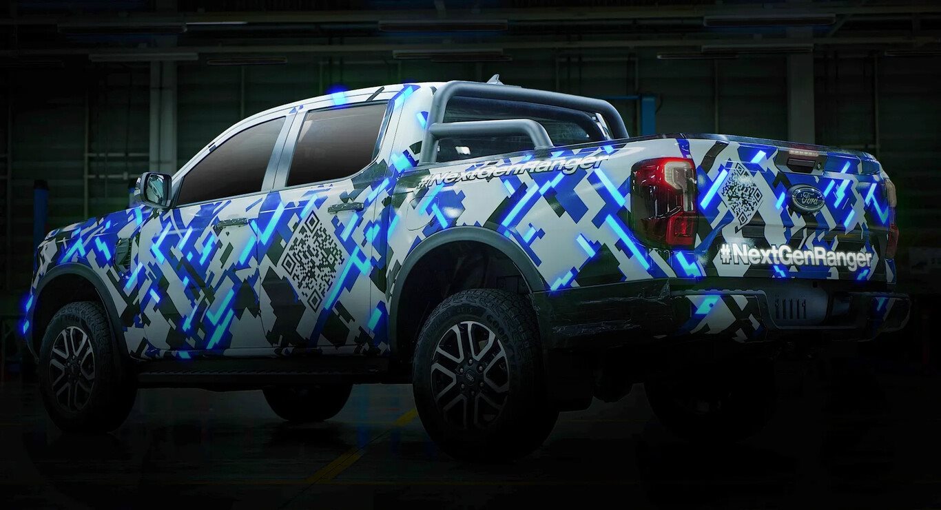 FORD RANGER 2023: A NOVA GERAÇÃO APARECE EM UM NOVO VÍDEO, foto 1