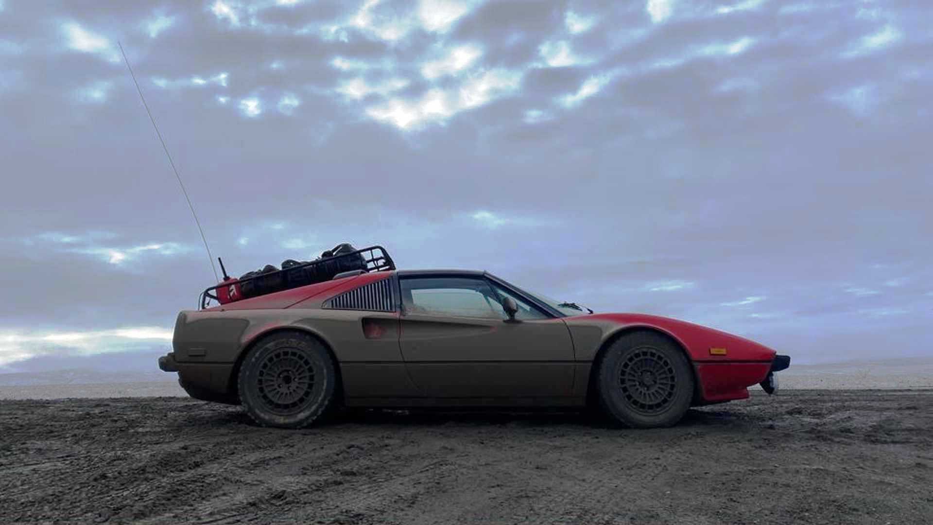 ESTE FERRARI F308 GTSi FEZ UMA ESPETACULAR VIAGEM PELO ÁRTICO, foto 5