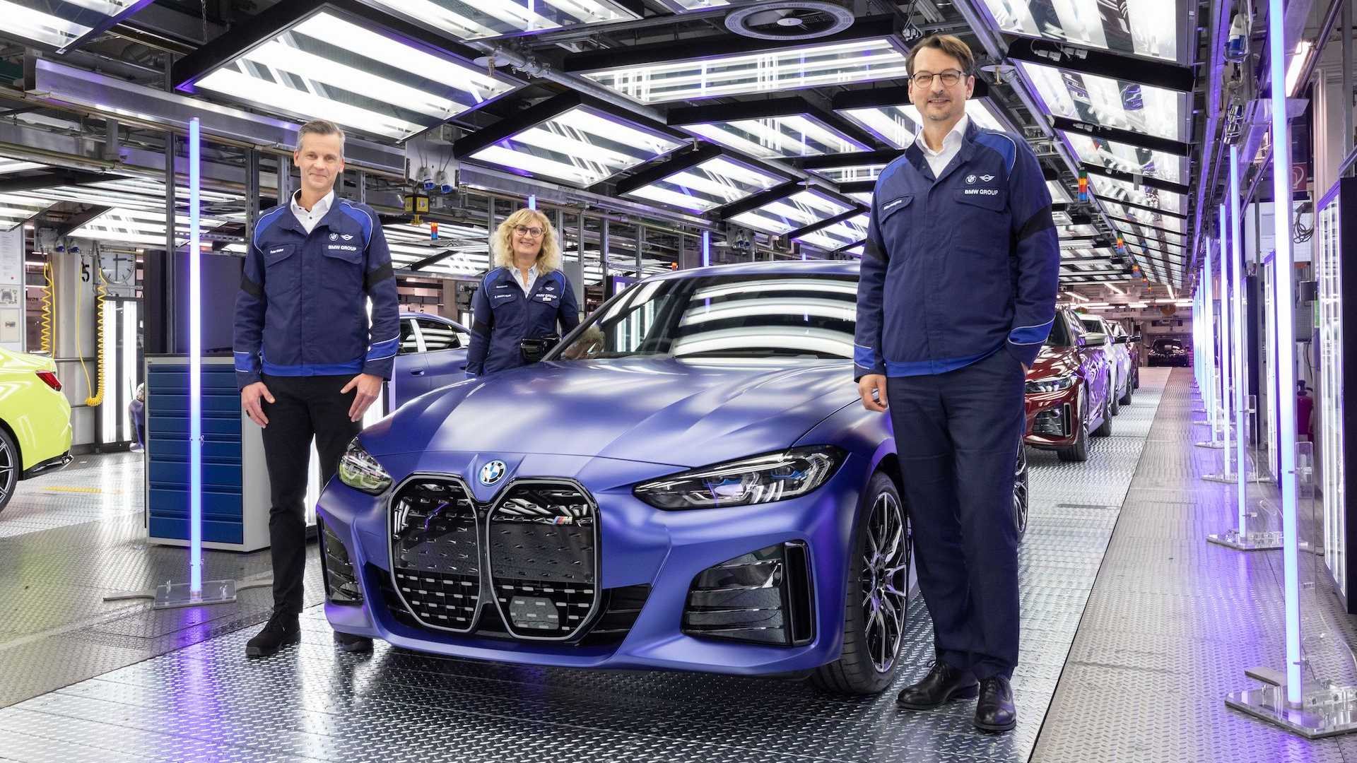 COMEÇA EM MUNICH A PRODUÇÃO DO BMW i4, foto 1