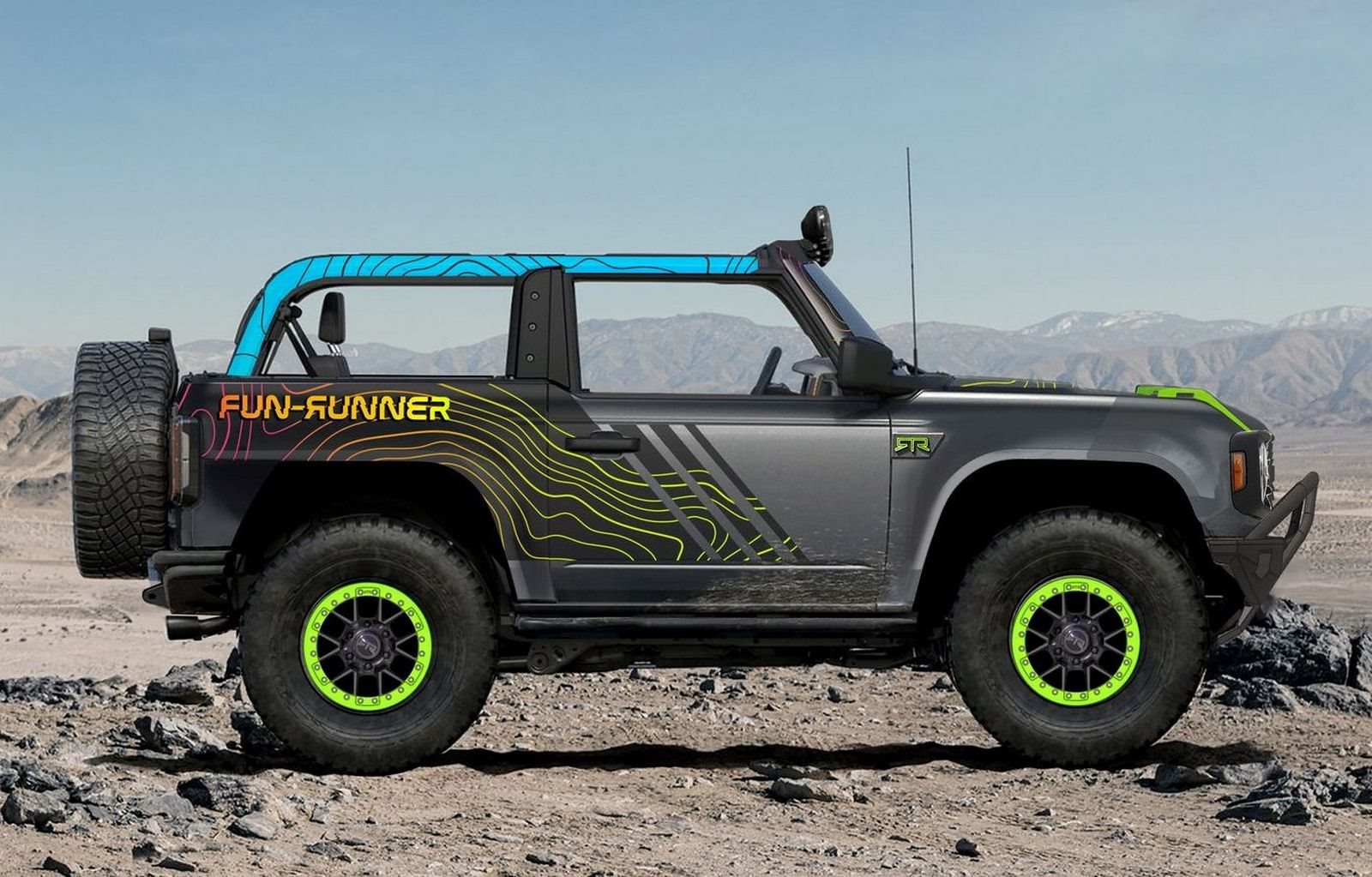 ESTES SÃO OS FORD BRONCO PREPARADOS PELA MARCA QUE ESTARÃO NO SEMA SHOW 2021, foto 1