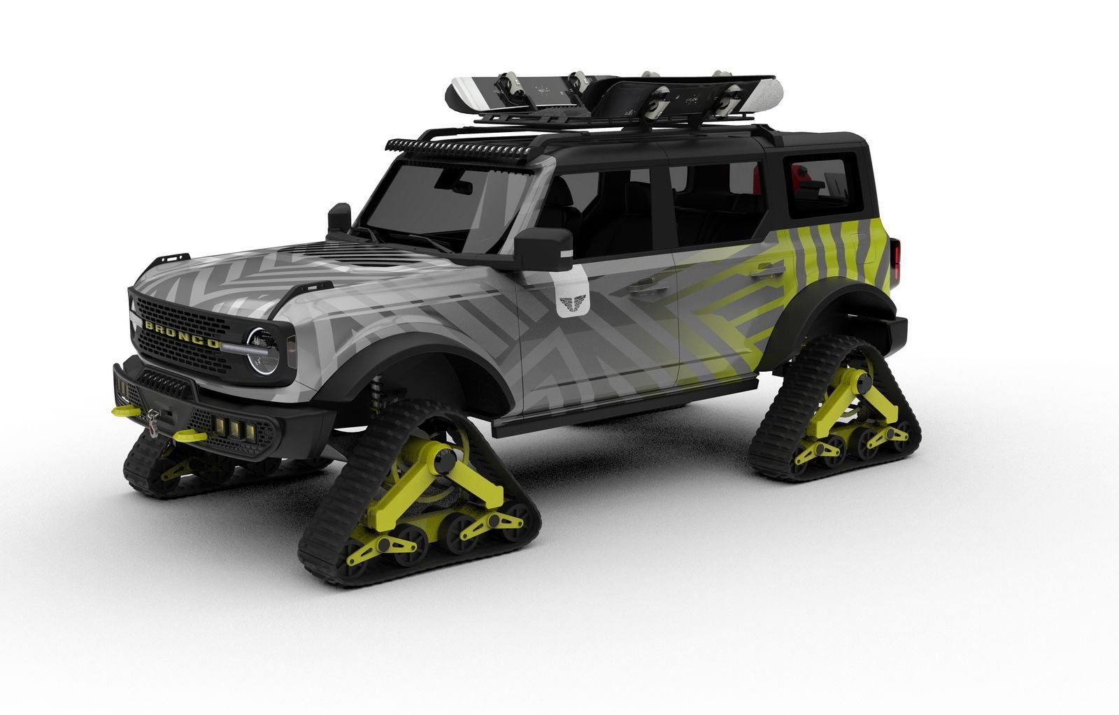 ESTES SÃO OS FORD BRONCO PREPARADOS PELA MARCA QUE ESTARÃO NO SEMA SHOW 2021, foto 3