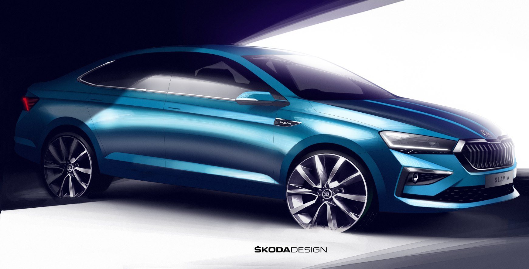 NOVO SKODA SLAVIA, O IRMÃO MENOR DO OCTAVIA, É VISLUMBRADO NESTE ADIANTAMENTO, foto 1