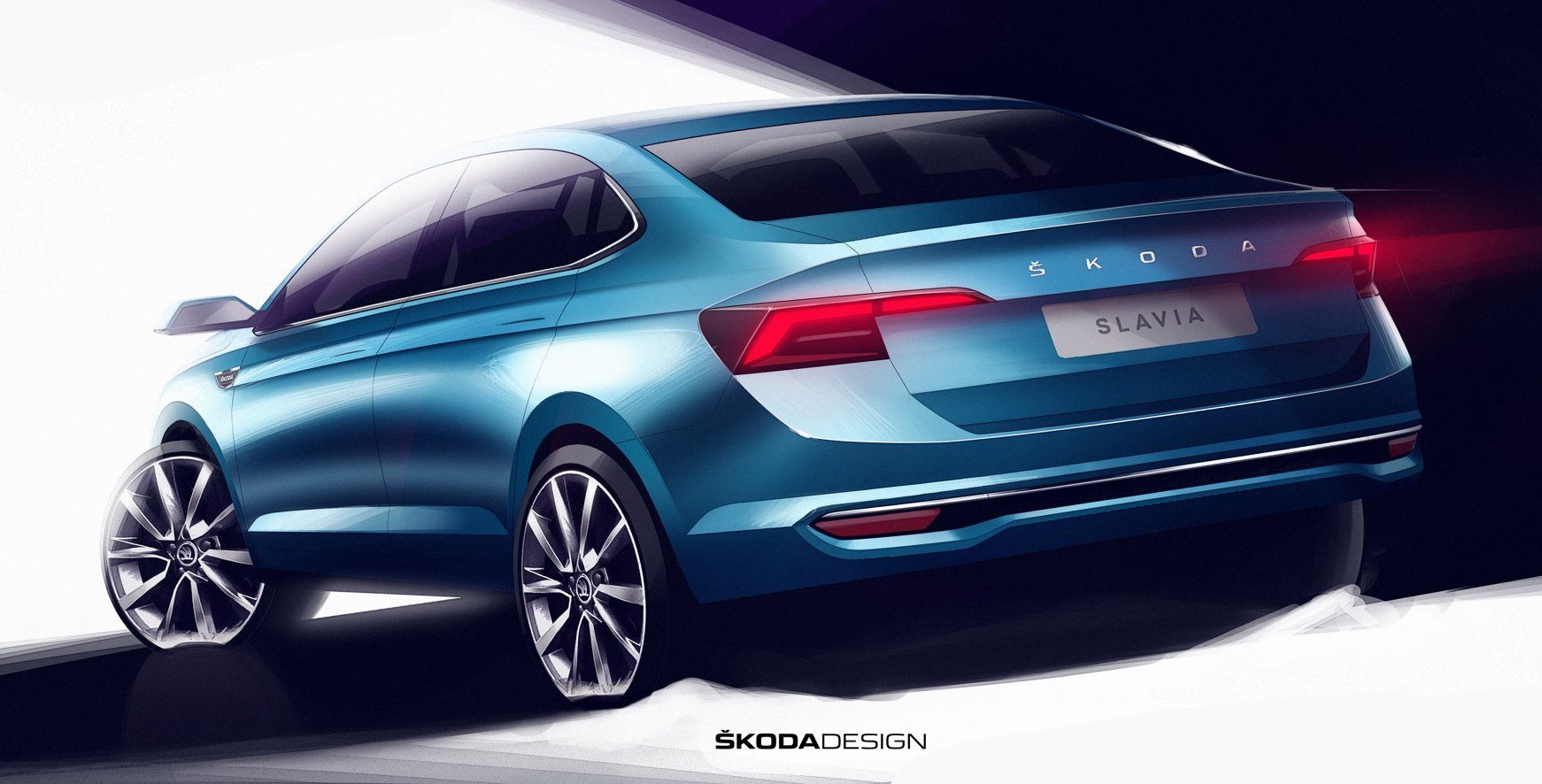 NOVO SKODA SLAVIA, O IRMÃO MENOR DO OCTAVIA, É VISLUMBRADO NESTE ADIANTAMENTO, foto 2