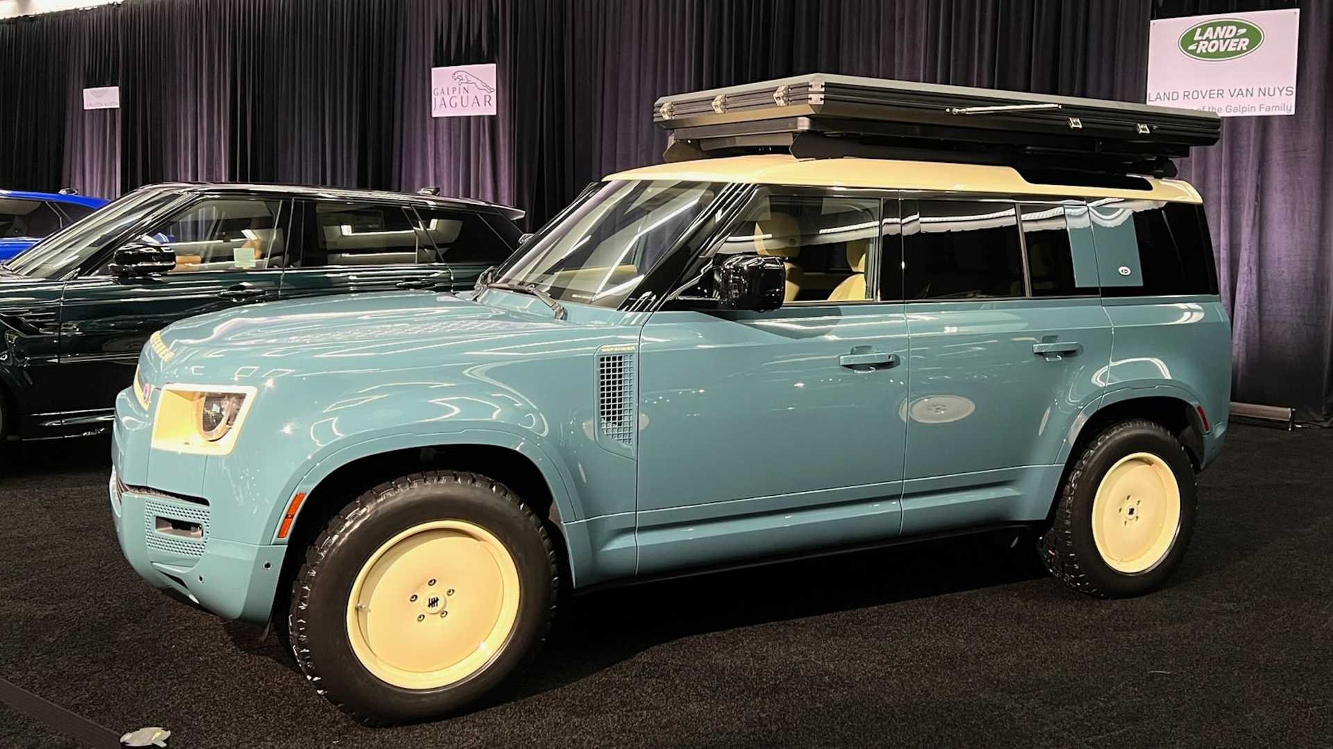 GALPIN CONVERTE O LAND ROVER DEFENDER EM UM BRINQUEDO RETRO, foto 2