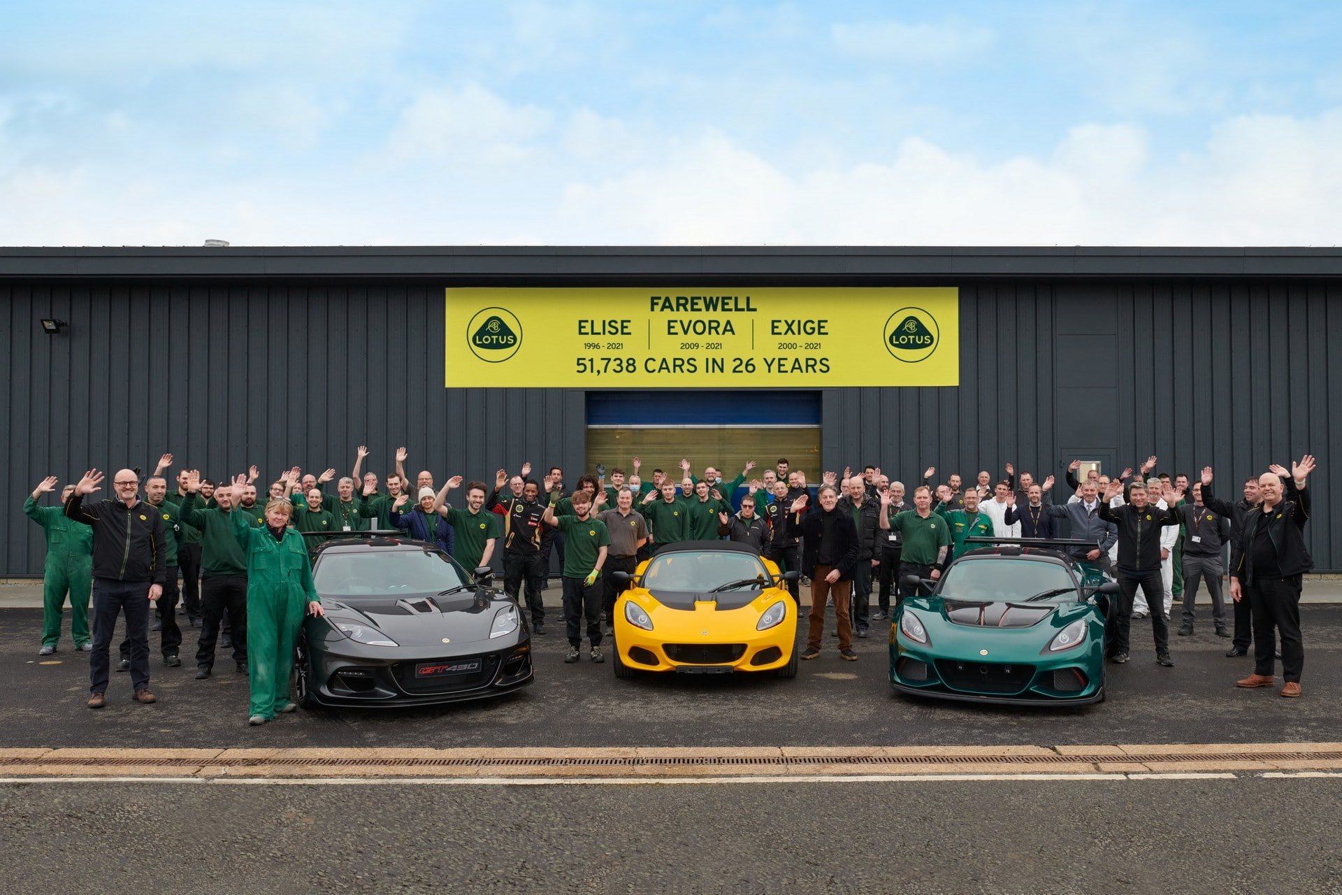 ADEUS DEFINITIVO AOS LOTUS ELISE, EXIGE E EVORA: TRÊS LENDAS QUE SE DESPEDEM, foto 1