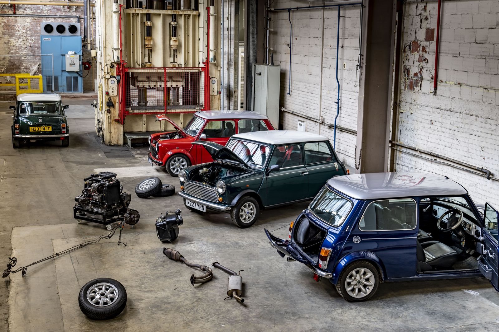 MODERNIZANDO O PASSADO: MINI ELETRIFICA MODELOS CLÁSSICOS NA FÁBRICA DE OXFORD, foto 7
