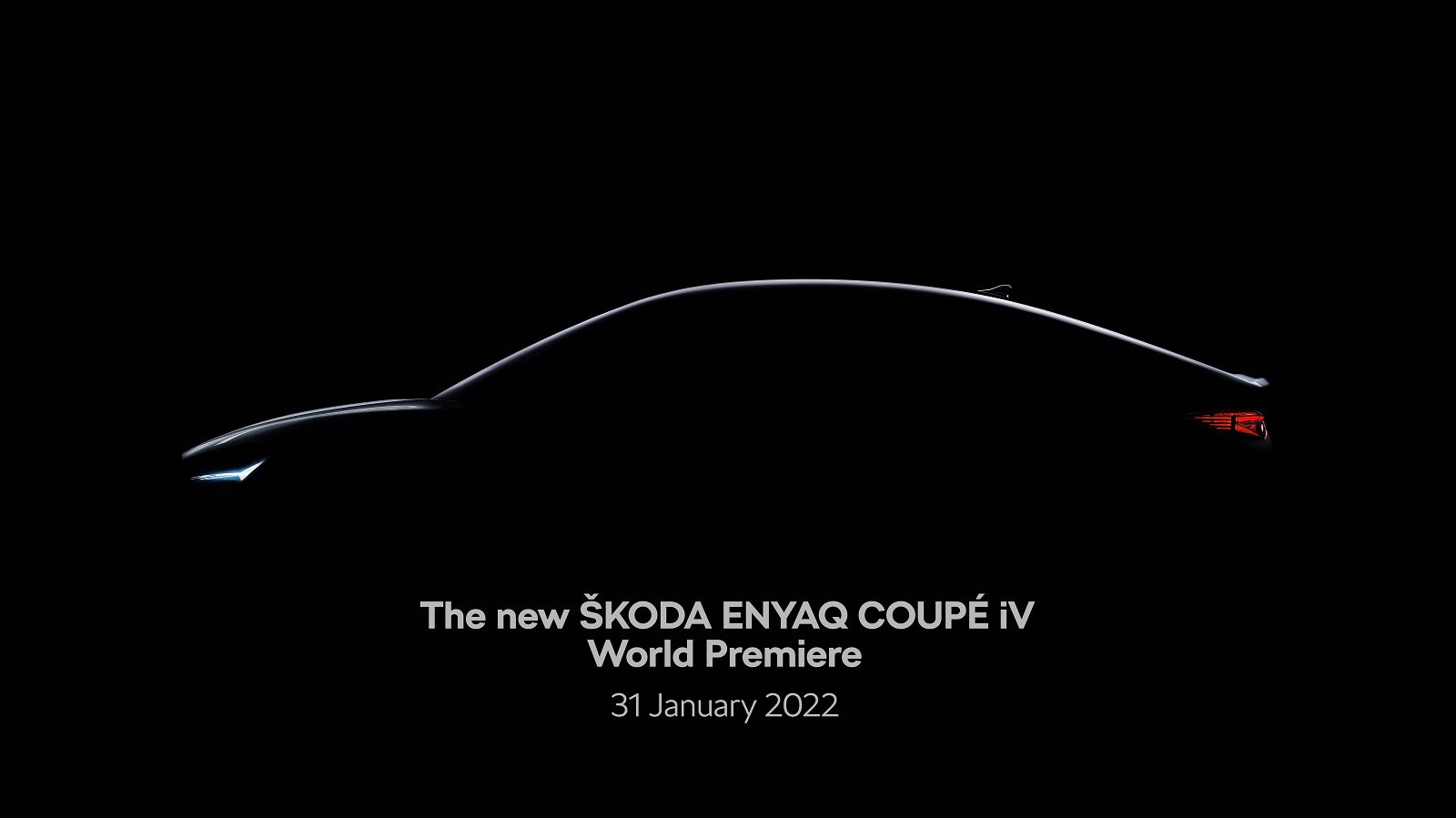 SKODA ENYAQ COUPE iV: ESTREIA MUNDIAL VIRTUAL SERÁ NO DIA 31 DE JANEIRO, foto 2