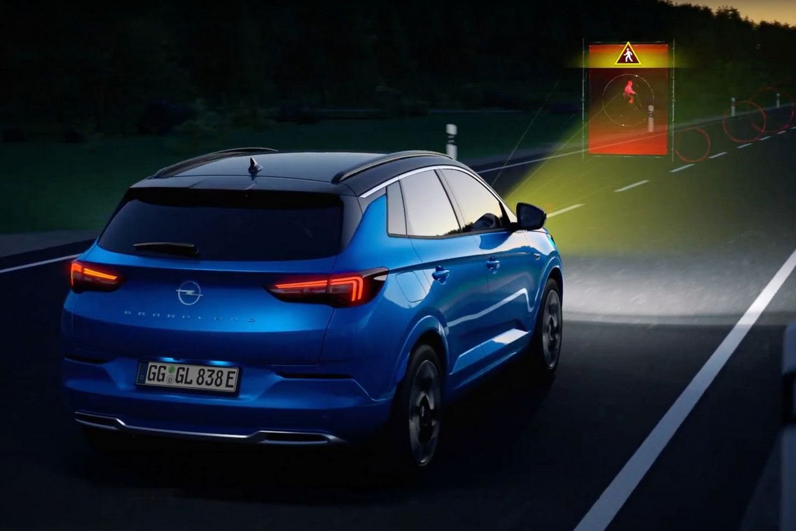 NOVO OPEL GRANDLAND ESTREIA O SISTEMA NIGHT VISION, foto 1