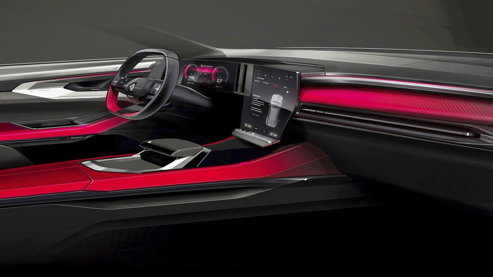 RENAULT AUSTRAL: O SUCESSOR DO KADJAR MOSTRA SEU INTERIOR, foto 1