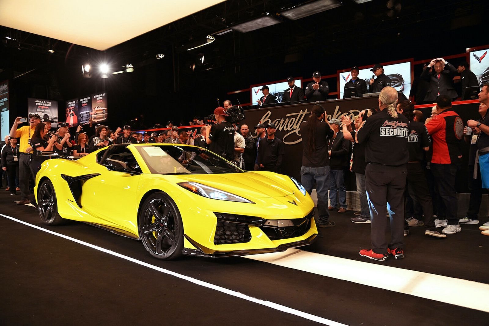 CHEVROLET CORVETTE Z06 2023 ALCANÇA CIFRA MILIONÁRIA EM LEILÃO, foto 1