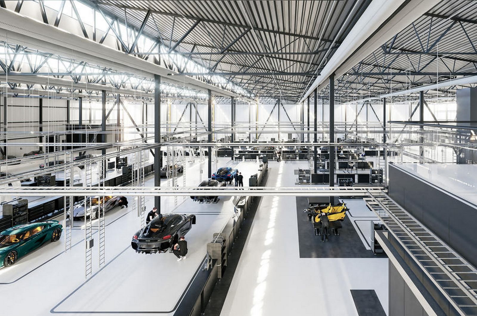 ESTA É A NOVA FÁBRICA DA KOENIGSEGG: INSTALAÇÕES DE TIRAR O FOLEGO E COM PISTA DE TESTES PRÓPRIA, foto 3