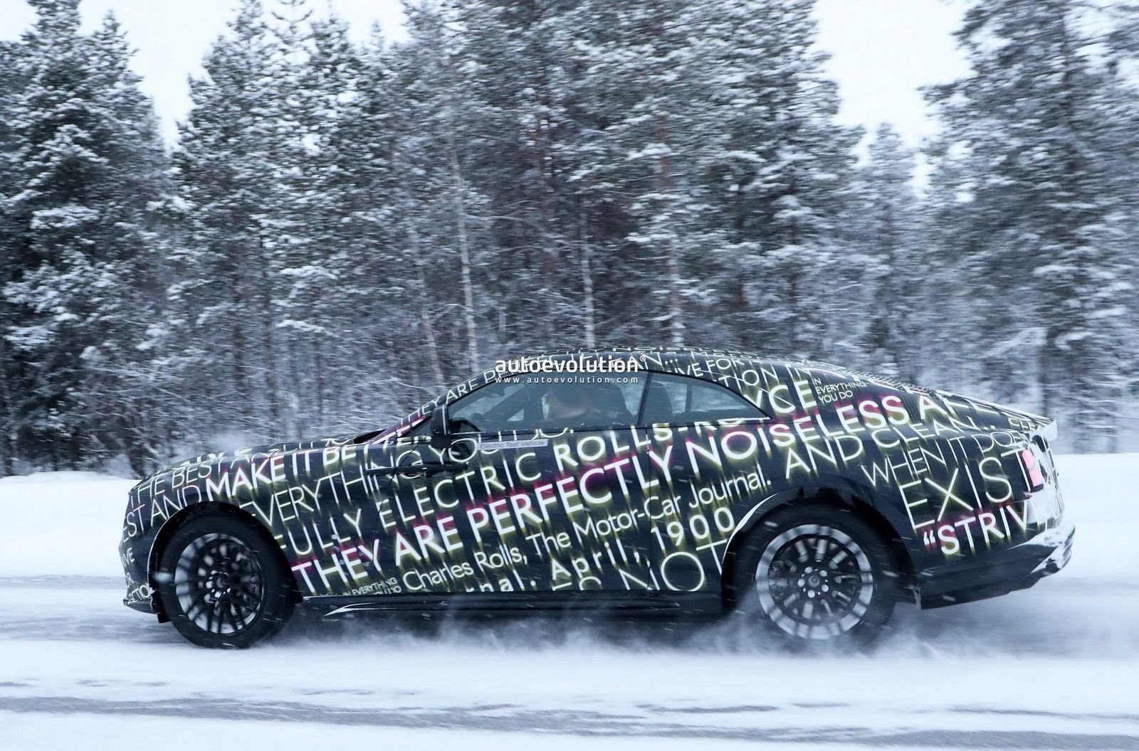 NOVO ROLLS-ROYCE SPECTRE TESTA SUA AUTONOMIA NO FRIO DO NORTE DA EUROPA, foto 10