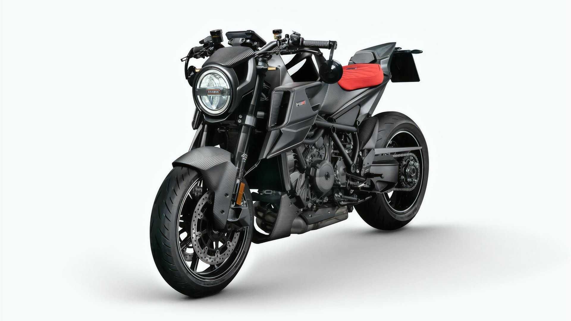 BRABUS APOSTA NAS DUAS RODAS COM ESTA SELVAGEM KTM 1290 SUPER DUKE R EVO, foto 2