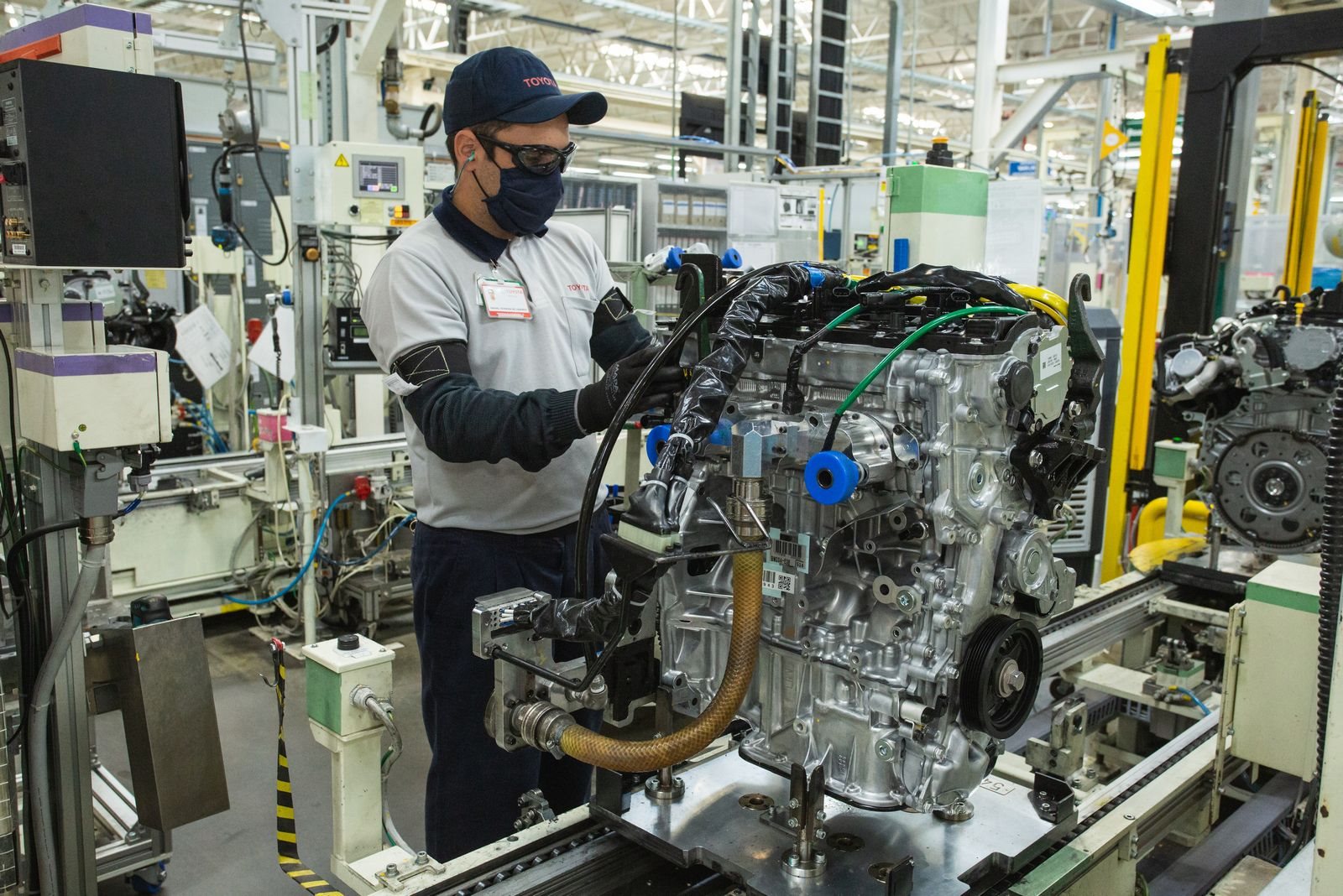 FÁBRICA DA TOYOTA EM PORTO FELIZ, SP, INICIA EXPORTAÇÃO DE MOTORES PARA A AMÉRICA DO NORTE, foto 1