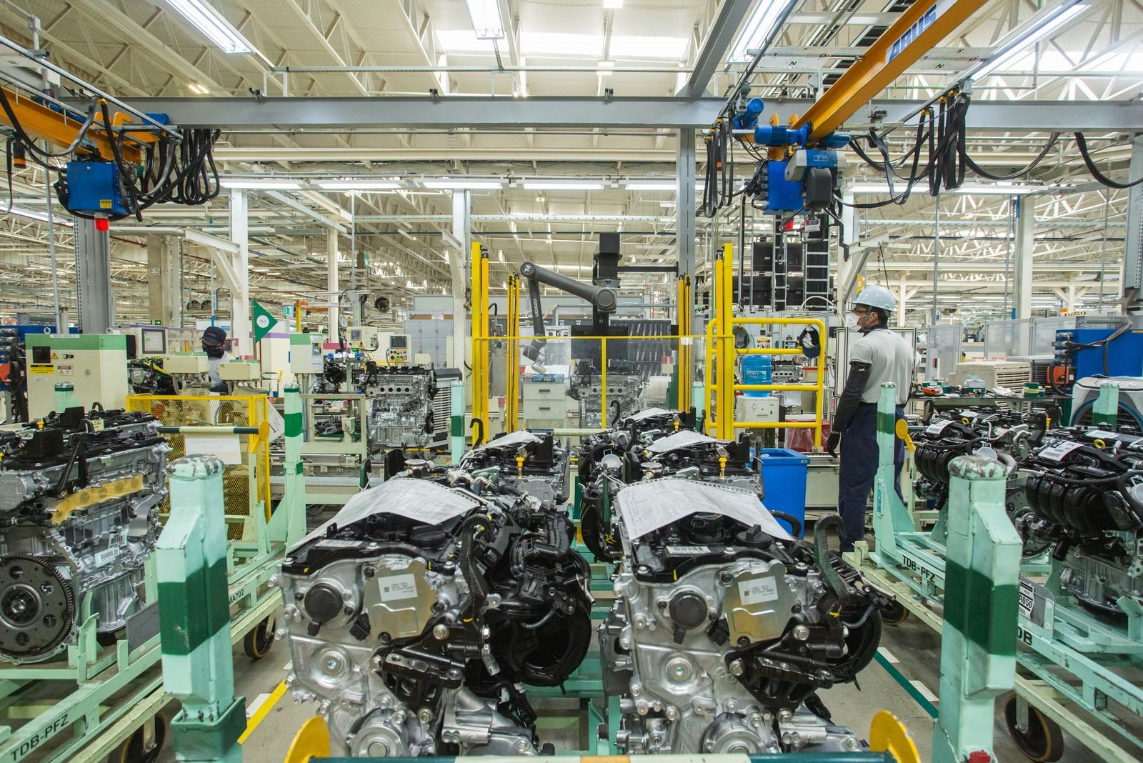 FÁBRICA DA TOYOTA EM PORTO FELIZ, SP, INICIA EXPORTAÇÃO DE MOTORES PARA A AMÉRICA DO NORTE, foto 4