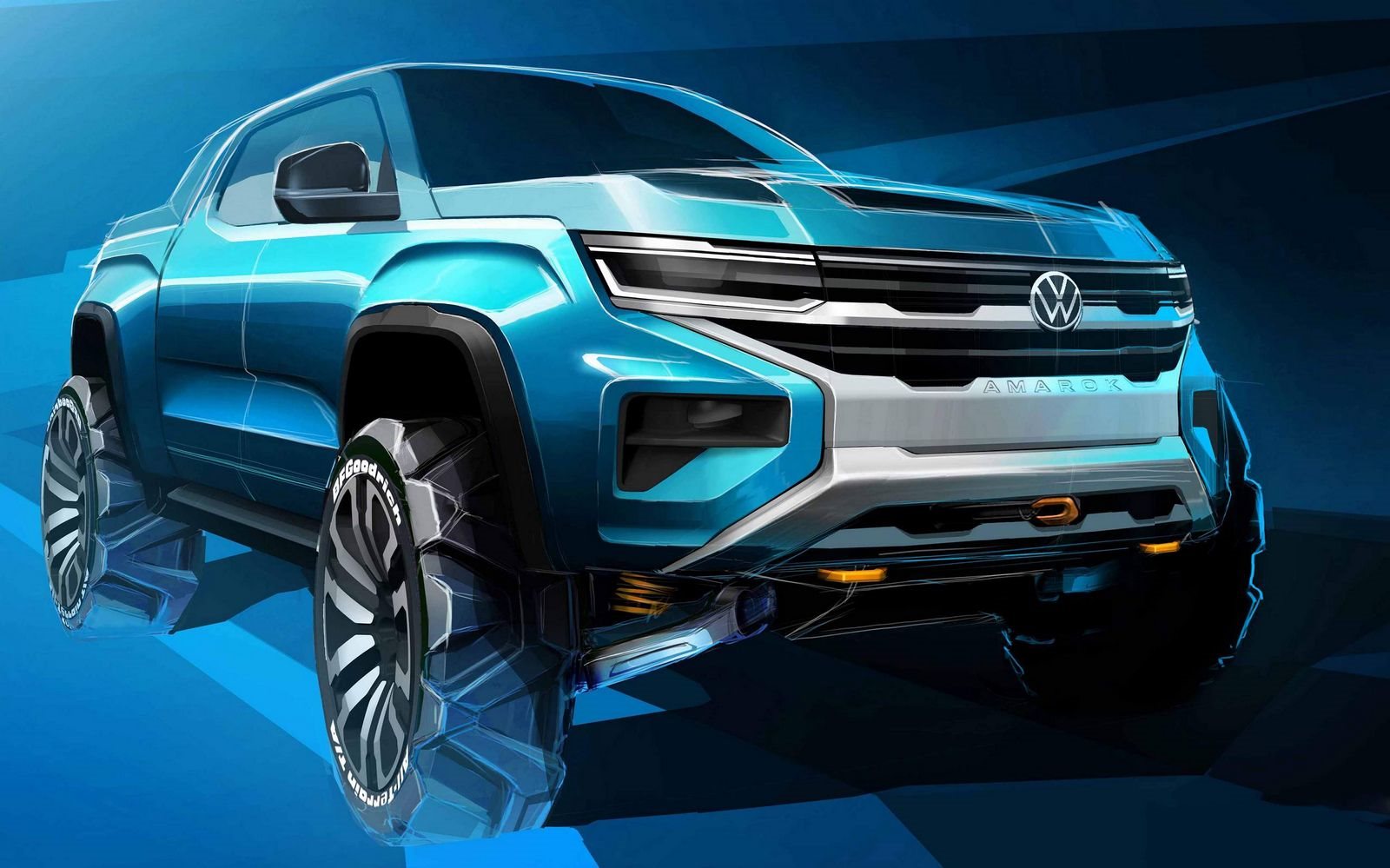 VOLKSWAGEN AMAROK 2022: MAIS UMA ANTECIPAÇÃO DA NOVA PRIMA DA FORD RANGER, foto 1
