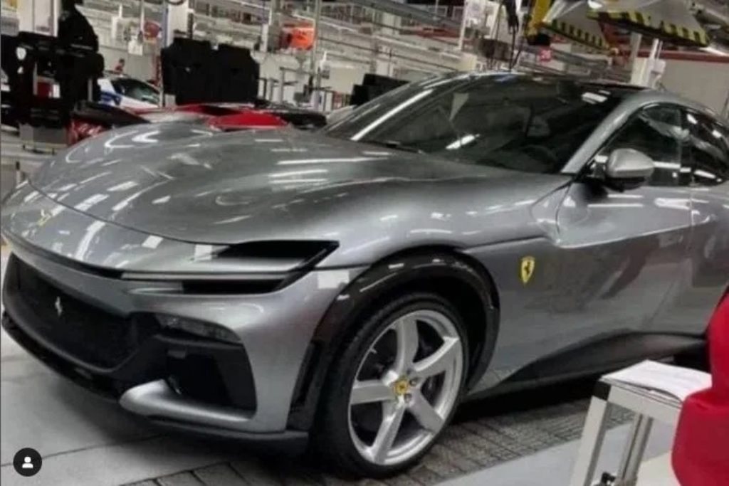 FERRARI PUROSANGUE, O PRIMEIRO SUV DA CASA ITALIANA VAZA ANTES DE SUA APRESENTAÇÃO OFICIAL, foto 1