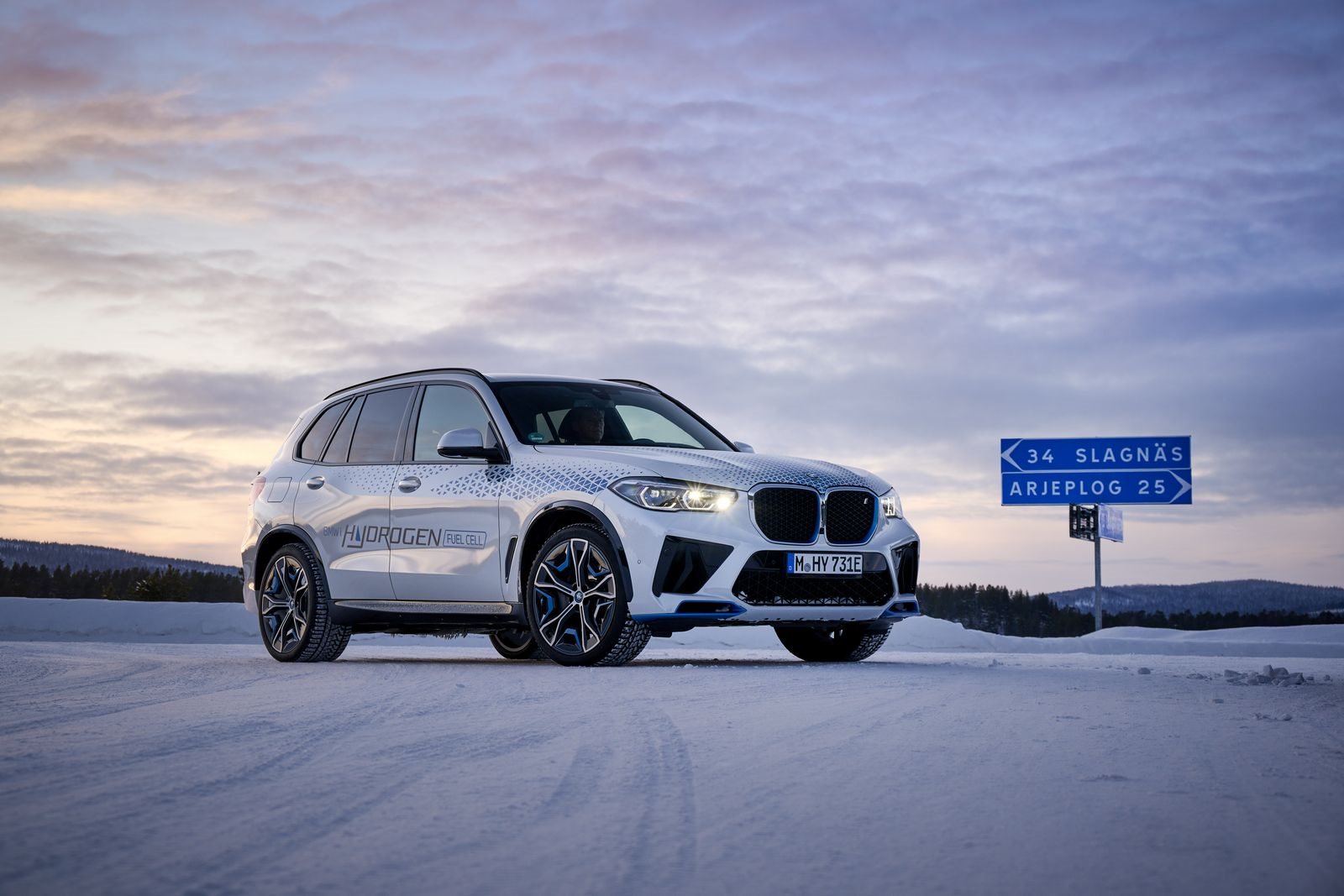 BMW iX5 A HIDROGÊNIO É COLOCADO À PROVA EM TESTES NO CÍRCULO ÁRTICO, foto 1