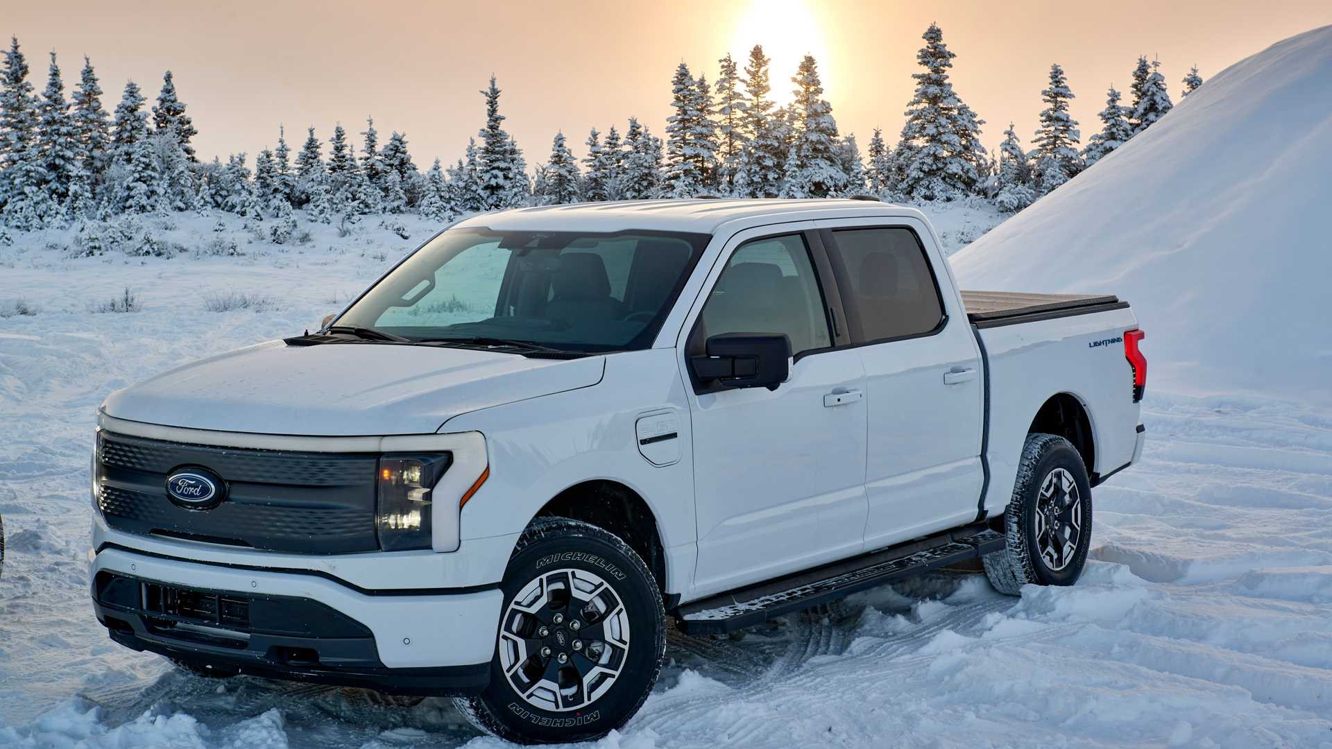FORD F-150 LIGHTNING VISITA O ALASKA PARA OS TESTES DE INVERNO, foto 3