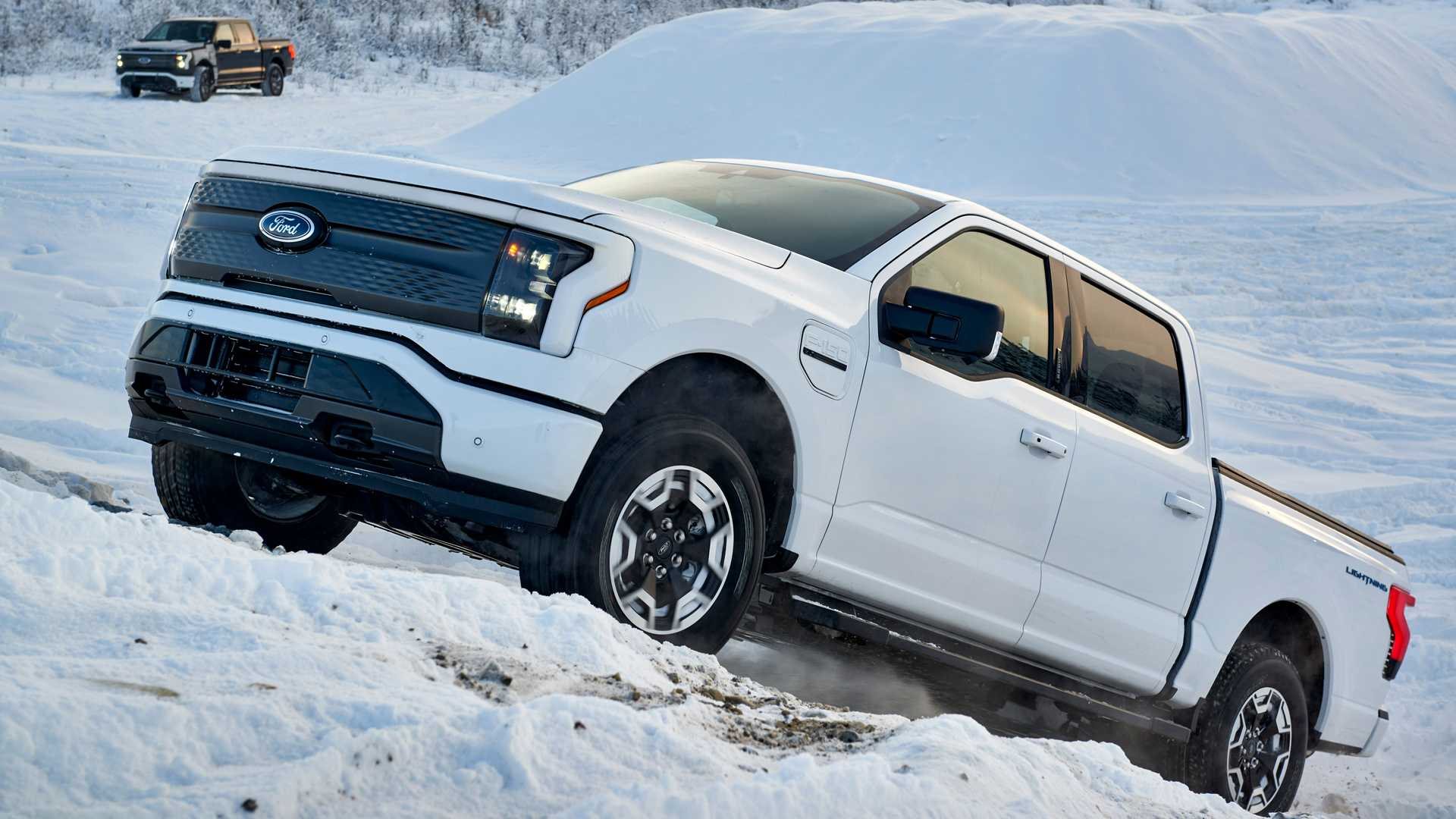 FORD F-150 LIGHTNING VISITA O ALASKA PARA OS TESTES DE INVERNO, foto 4