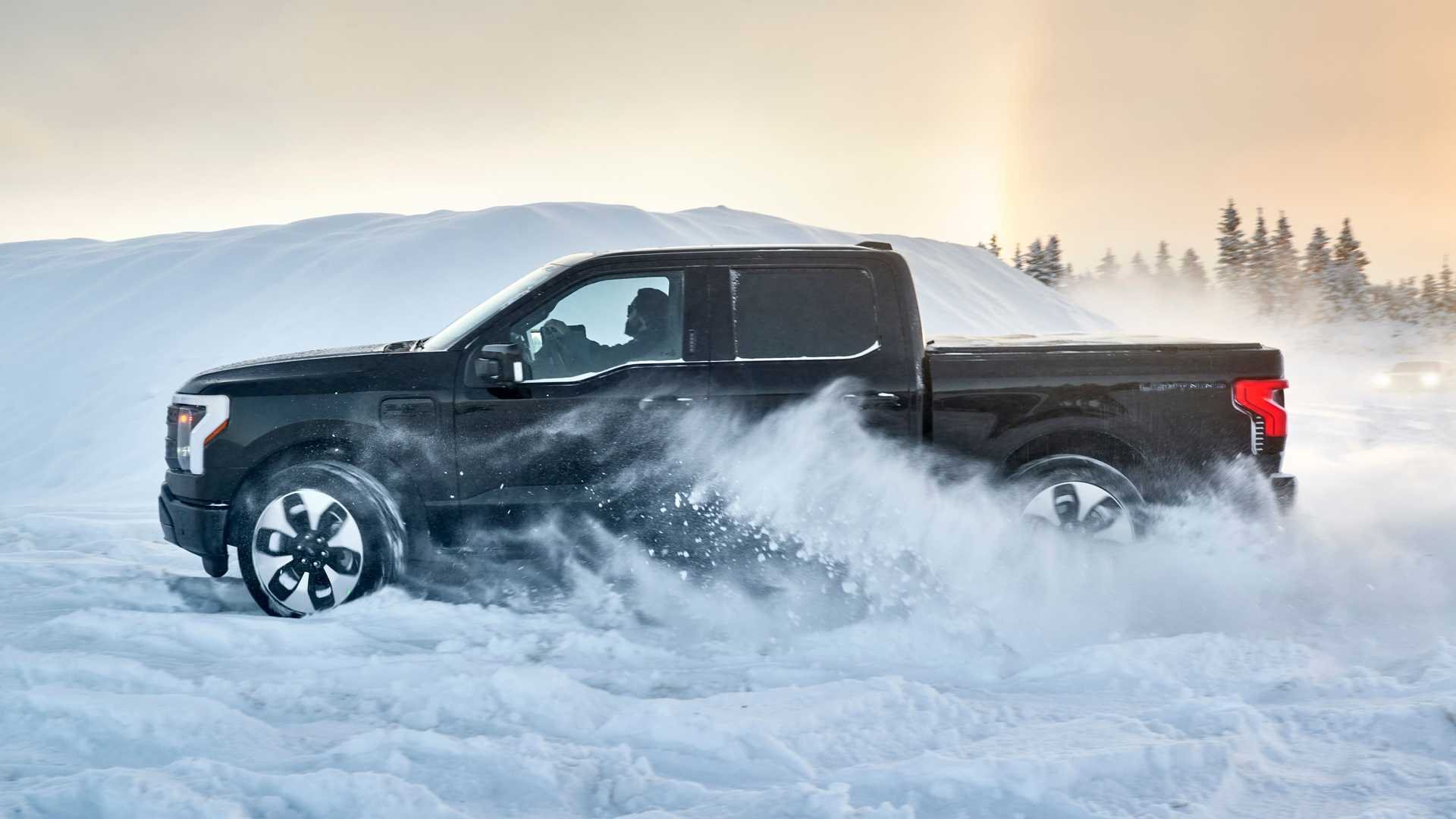 FORD F-150 LIGHTNING VISITA O ALASKA PARA OS TESTES DE INVERNO, foto 5