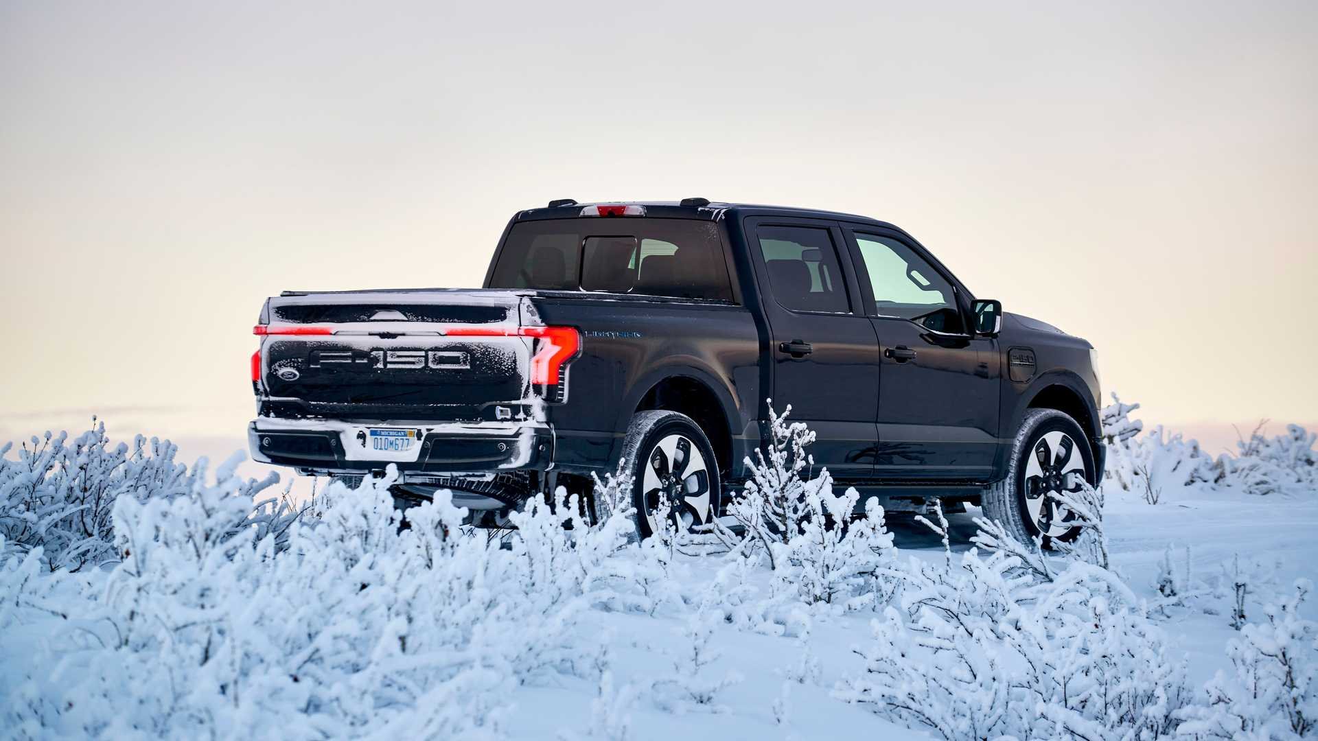FORD F-150 LIGHTNING VISITA O ALASKA PARA OS TESTES DE INVERNO, foto 6