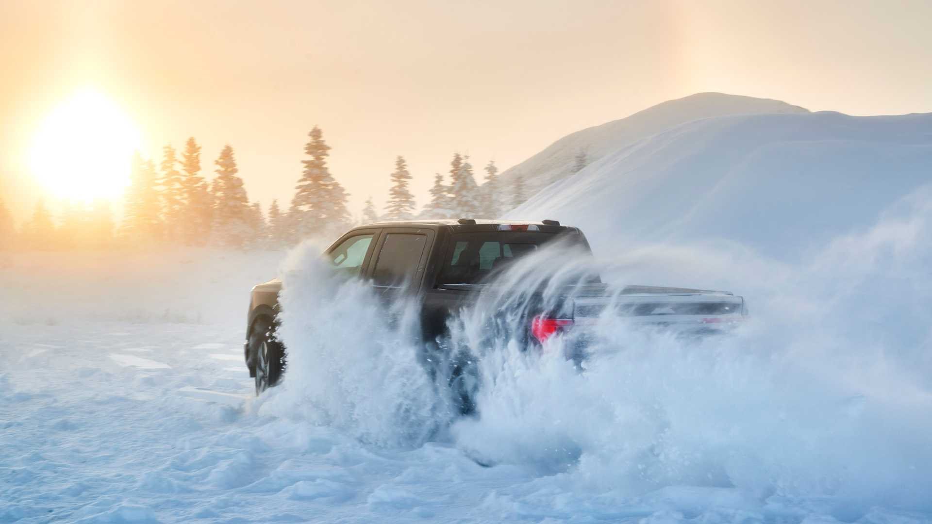 FORD F-150 LIGHTNING VISITA O ALASKA PARA OS TESTES DE INVERNO, foto 12