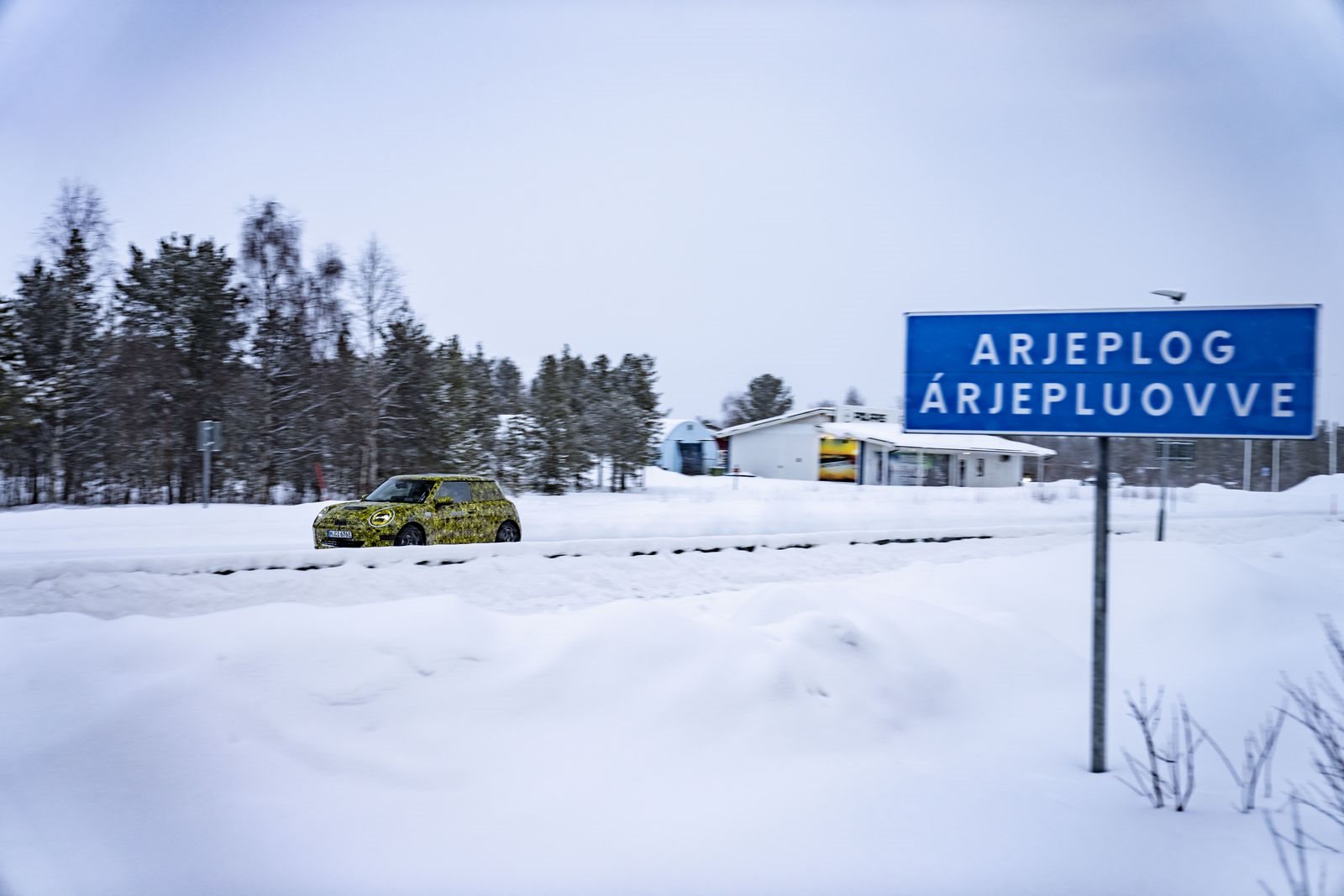 TOTALMENTE ELÉTRICO E REPLETO DE DIVERSÃO AO VOLANTE: O FUTURO MINI 3 PORTAS NA NEVE E NO GELO, foto 33