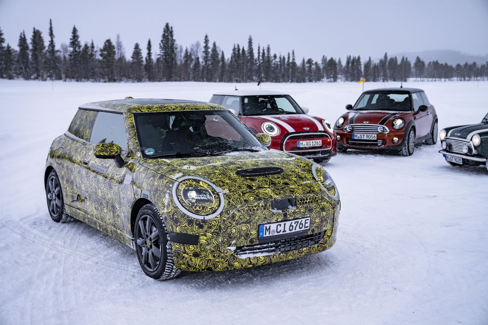 TOTALMENTE ELÉTRICO E REPLETO DE DIVERSÃO AO VOLANTE: O FUTURO MINI 3 PORTAS NA NEVE E NO GELO, foto 61
