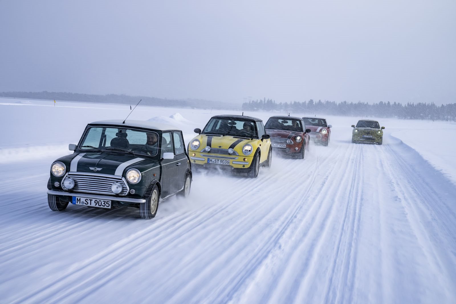TOTALMENTE ELÉTRICO E REPLETO DE DIVERSÃO AO VOLANTE: O FUTURO MINI 3 PORTAS NA NEVE E NO GELO, foto 65