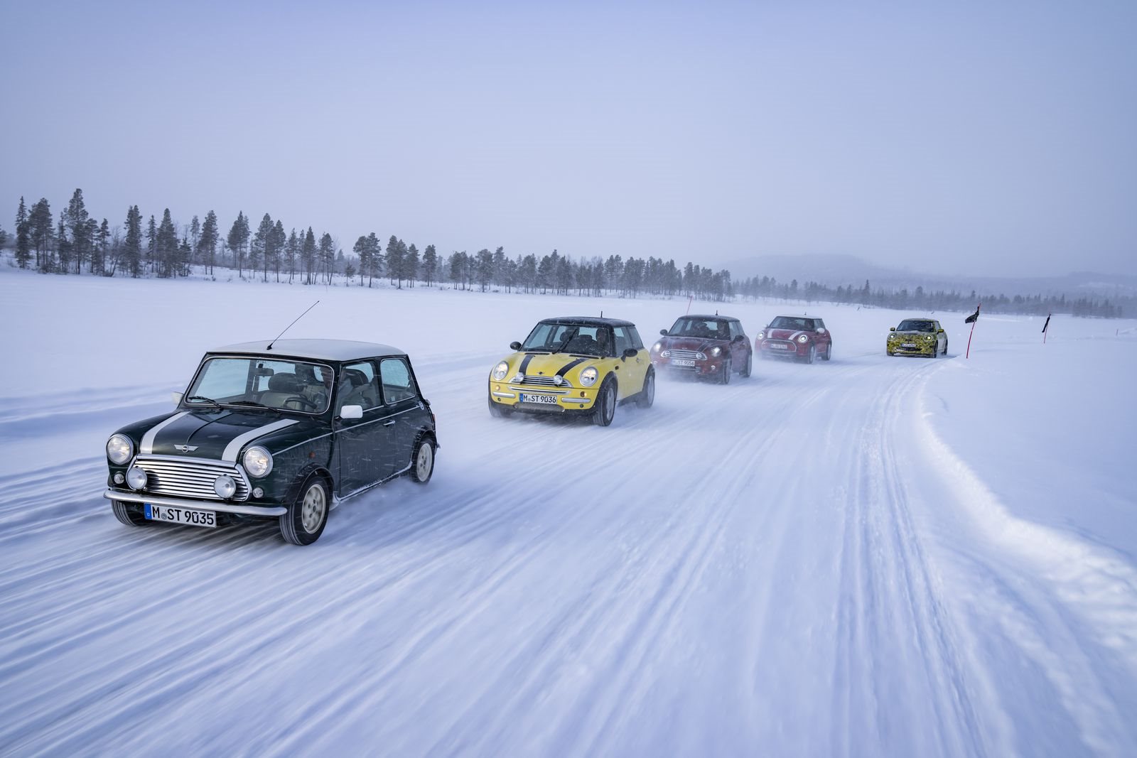 TOTALMENTE ELÉTRICO E REPLETO DE DIVERSÃO AO VOLANTE: O FUTURO MINI 3 PORTAS NA NEVE E NO GELO, foto 66