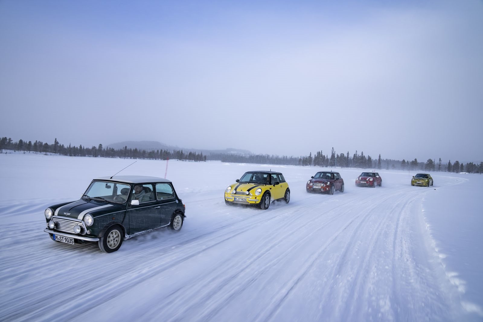 TOTALMENTE ELÉTRICO E REPLETO DE DIVERSÃO AO VOLANTE: O FUTURO MINI 3 PORTAS NA NEVE E NO GELO, foto 69