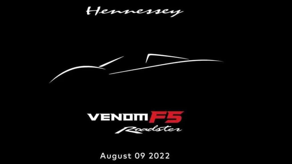 HENNESSEY ANUNCIA A CHEGADA DO VENOM F5 ROADSTER, foto 1
