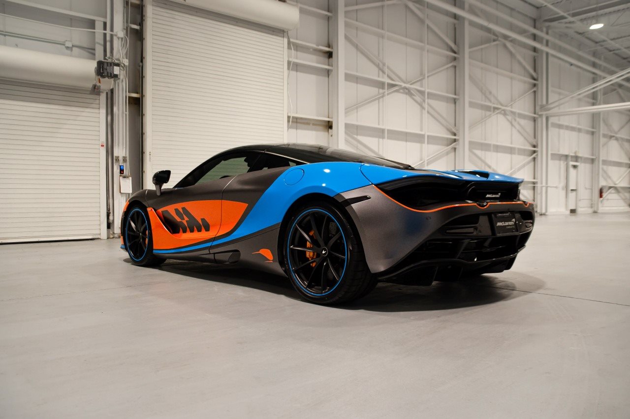 McLAREN 720S COM A DECORAÇÃO DA McLAREN RACING ESTARÁ NO GP DE F1 DE MIAMI, foto 3