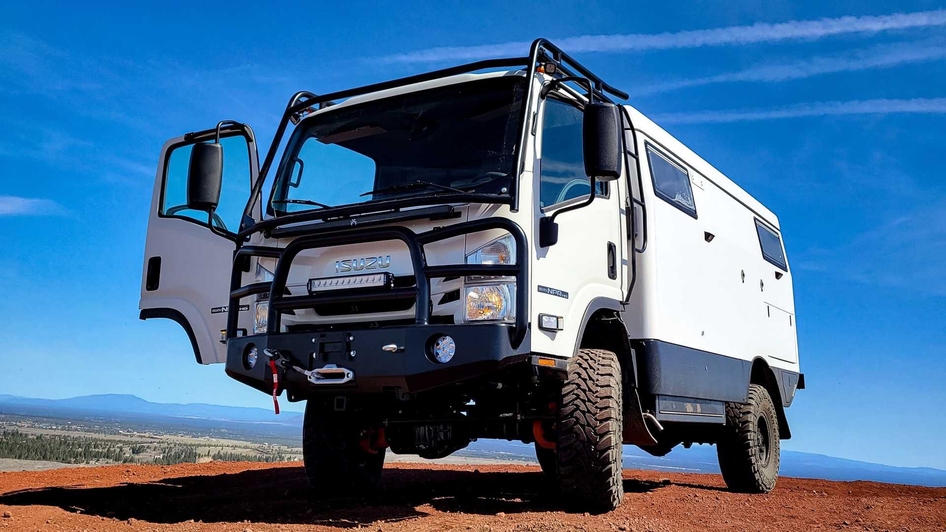 EARTHCRUISER AGORA COM UMA NOVA BASE ISUZU E MOTOR V8 DA GM, foto 1