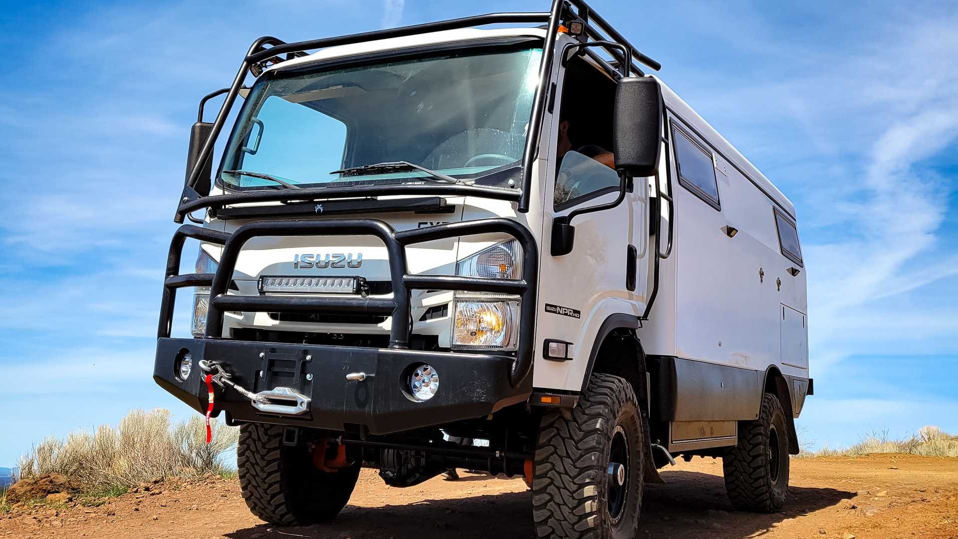 EARTHCRUISER AGORA COM UMA NOVA BASE ISUZU E MOTOR V8 DA GM, foto 7