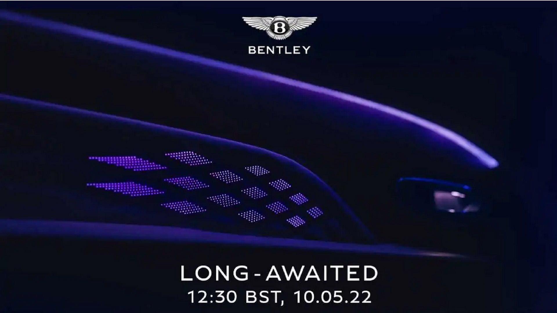 BENTLEY ANUNCIA UM NOVO MODELO PARA O PRÓXIMO DIA 10 DE MAIO, foto 2