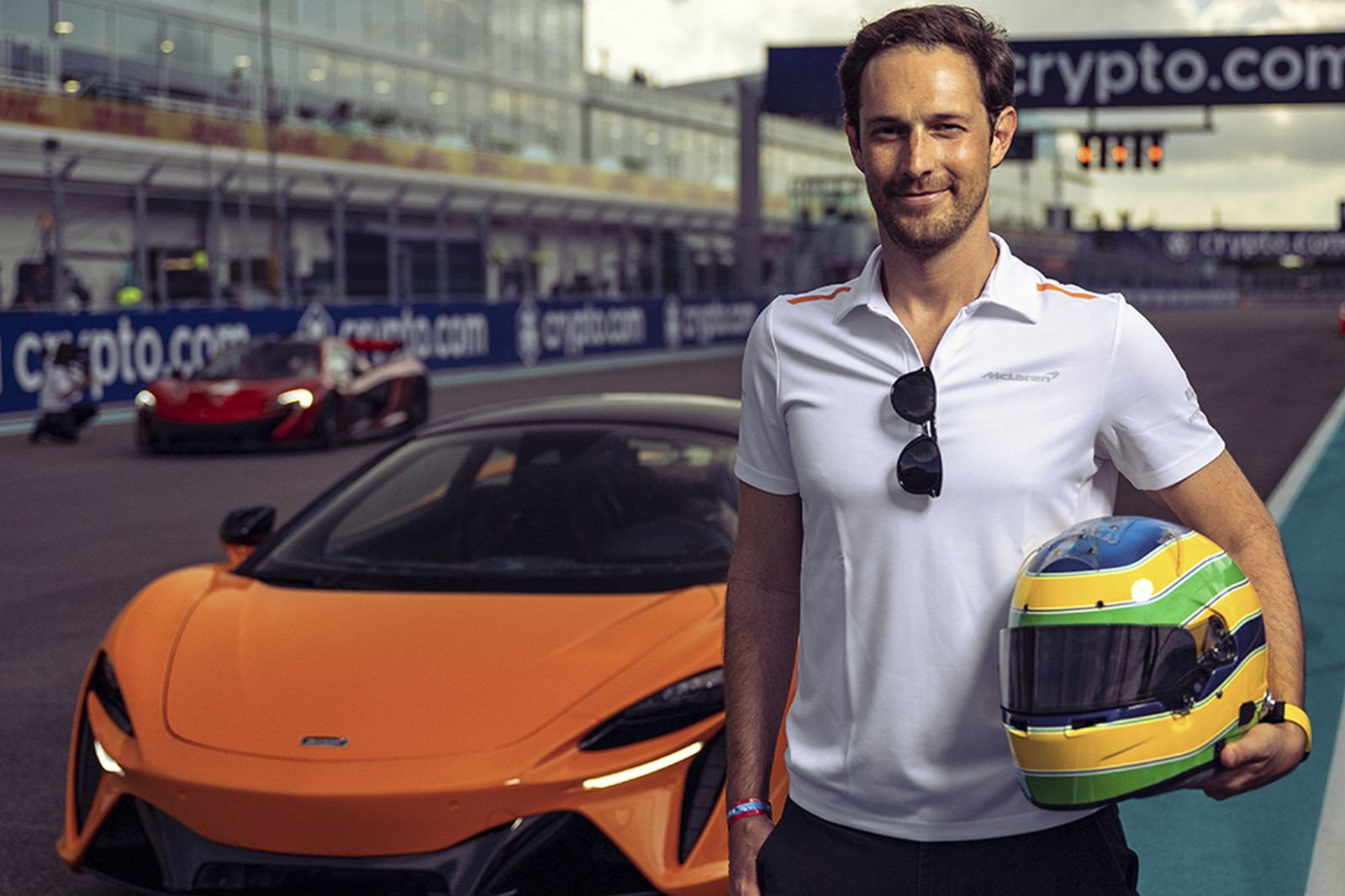 BRUNO SENNA PILOTA O NOVO McLAREN ARTURA NO CIRCUITO DE MIAMI, foto 2