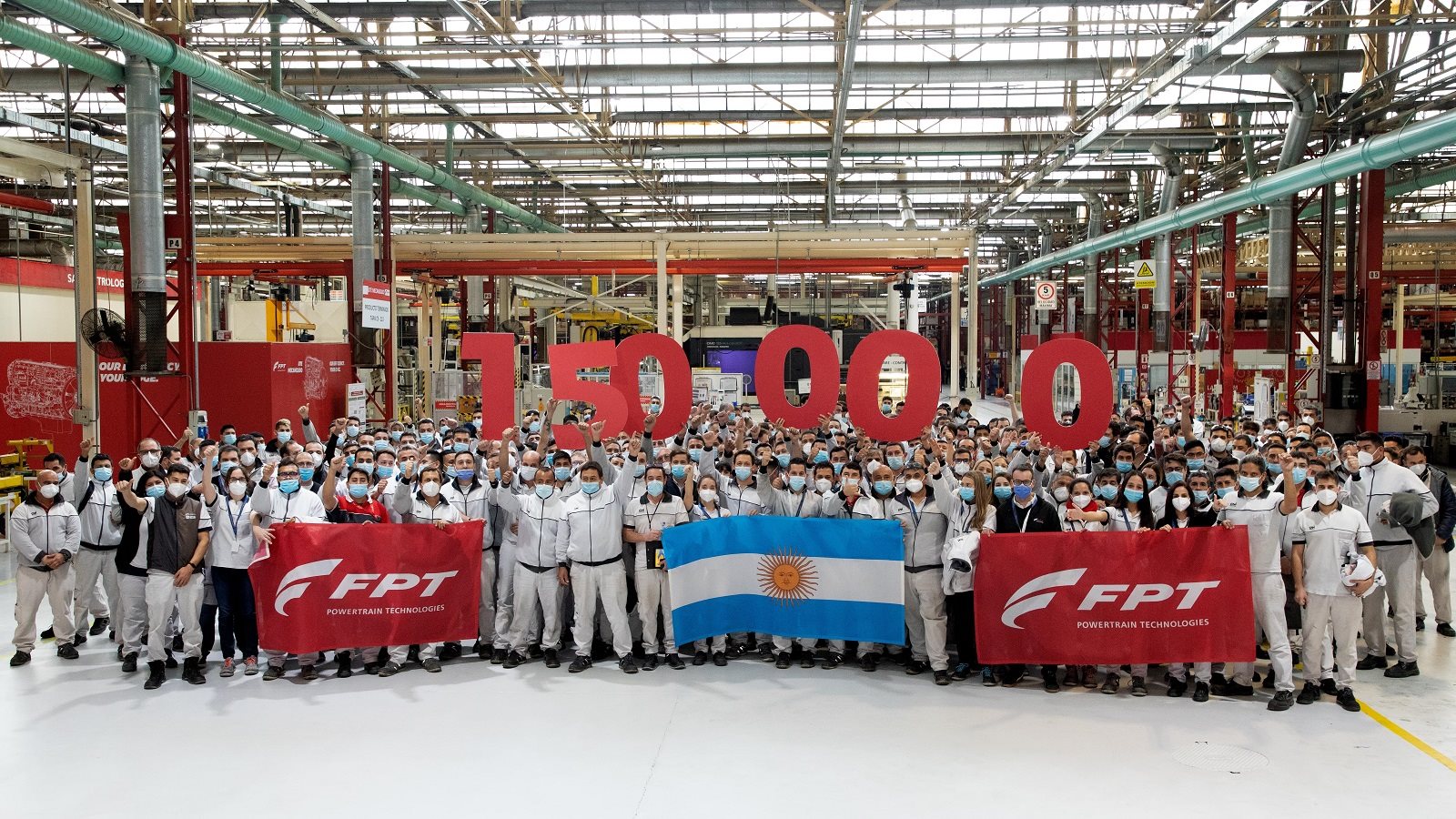 UM NOVO RECORDE PARA A FPT INDUSTRIAL: A MARCA DE 150.000 MOTORES FABRICADOS EM CÓRDOBA, foto 1